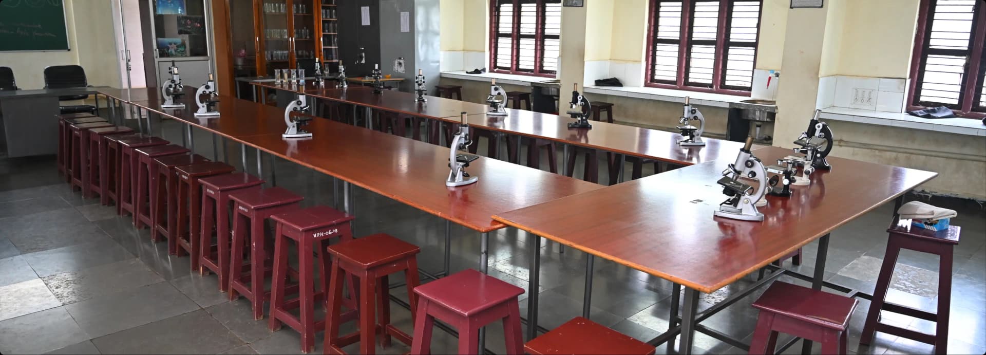 Campus facilities at VPH College, Dharwad
